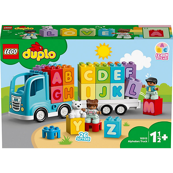 

Конструктор LEGO DUPLO My First 10915: Грузовик "Алфавит, Конструктор LEGO DUPLO My First 10915: Грузовик "Алфавит"