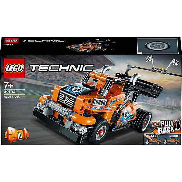 

Конструктор LEGO Technic 42104: Гоночный грузовик