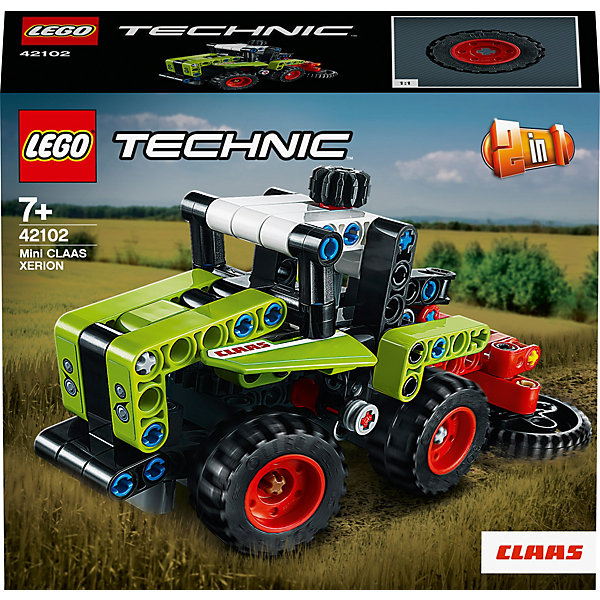 

Конструктор LEGO Technic 42102: Mini Claas Xerion