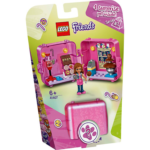 Конструктор Friends 41407: Игровая шкатулка "Покупки Оливии" Lego 12997975