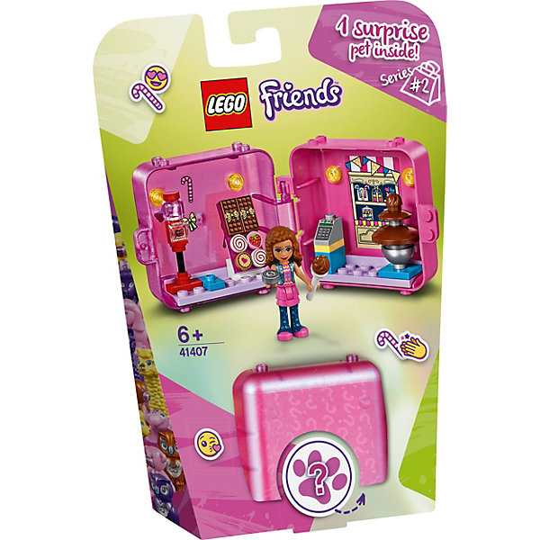 фото Конструктор lego friends 41407: игровая шкатулка "покупки оливии"