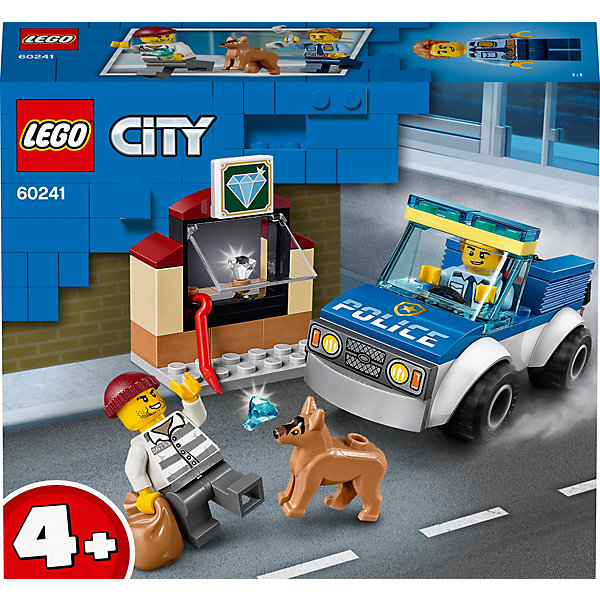 

Конструктор LEGO City Police 60241: Полицейский отряд с собакой