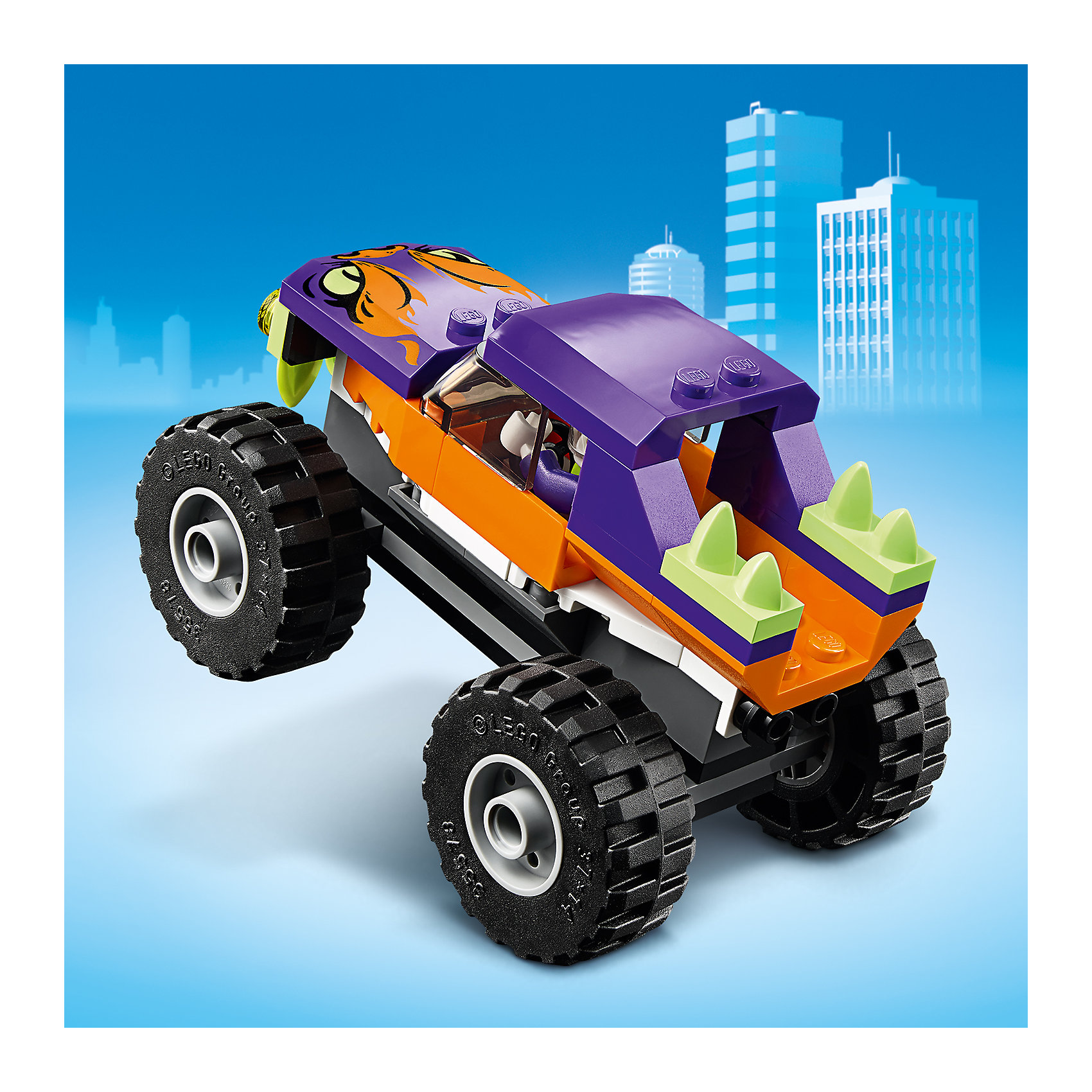 Конструктор монстры. LEGO 60251 - монстр-трак. LEGO City 60251 монстр-трак. Лего монстр трак 60180. Монстр трак лего Сити 60251.