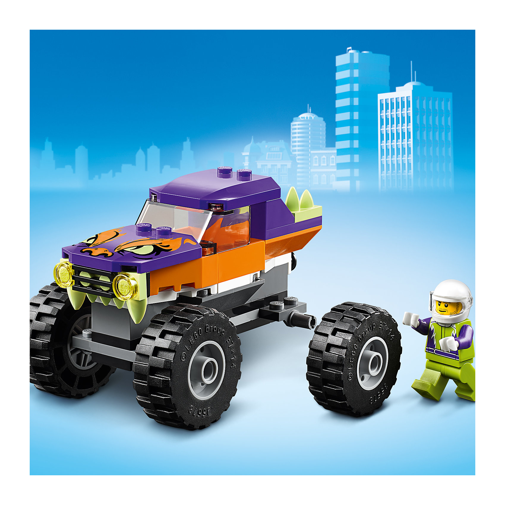 Конструктор монстры. LEGO City 60251 монстр-трак. Монстр трак лего Сити 60251. LEGO 60251. Конструктор LEGO ® City great vehicles 60251 монстр-трак.