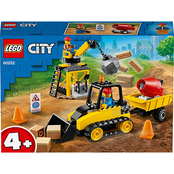 

Конструктор LEGO City Great Vehicles 60252: Строительный бульдозер