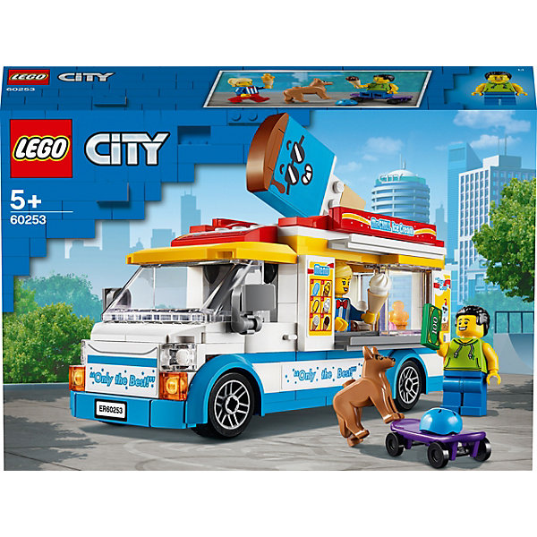 

Конструктор LEGO City Great Vehicles 60253: Грузовик мороженщика