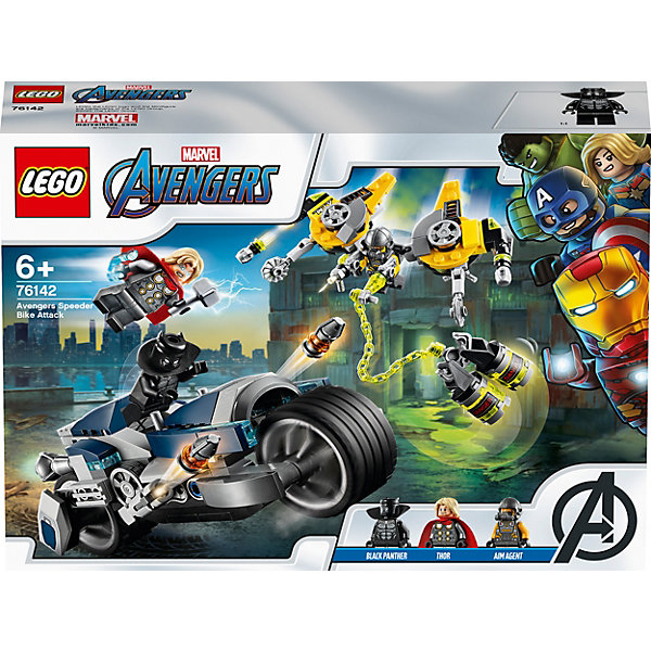 

Конструктор LEGO Super Heroes 76142: Мстители: Атака на спортбайке