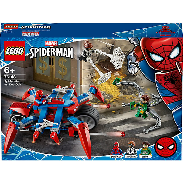 

Конструктор LEGO Super Heroes 76148: Человек-Паук против Доктора Осьминога