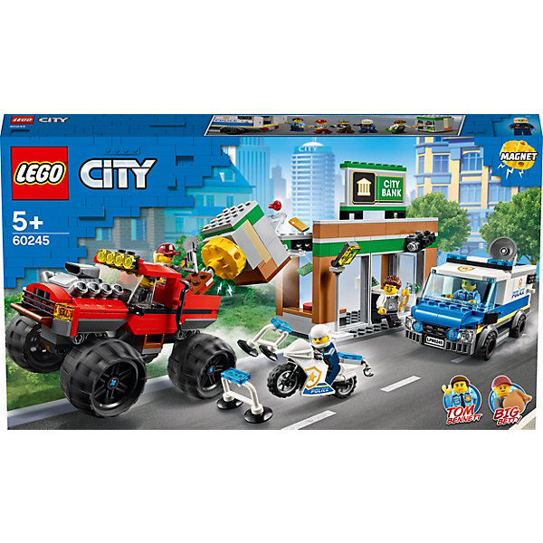 

Конструктор LEGO City Police 60245: Ограбление полицейского монстр-трака