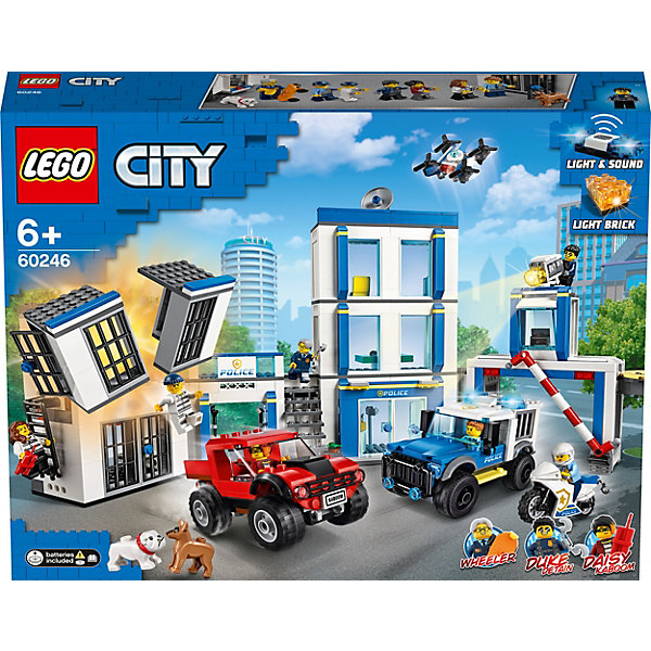 

Конструктор LEGO City Police 60246: Полицейский участок