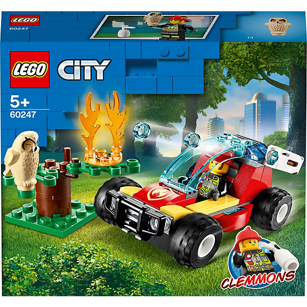 

Конструктор LEGO City Fire 60247: Лесные пожарные