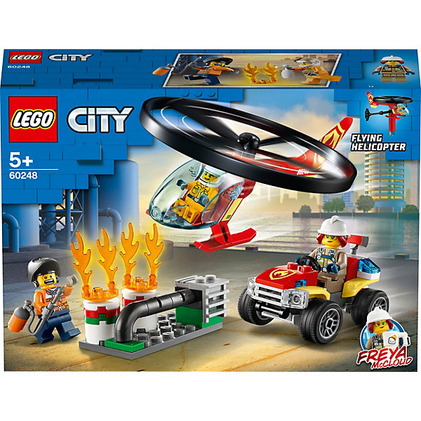 

Конструктор LEGO City Fire 60248: Пожарный спасательный вертолёт