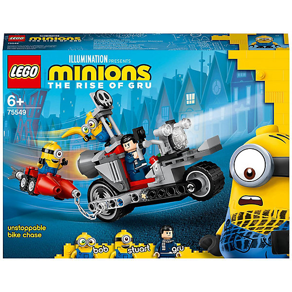 

Конструктор LEGO Minions 75549: Невероятная погоня на мотоцикле