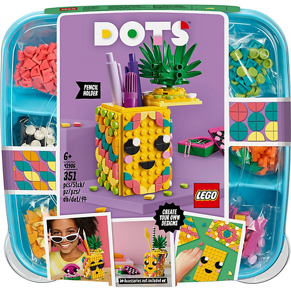 

Конструктор LEGO Dots подставка для карандашей "Ананас", артикул 41906