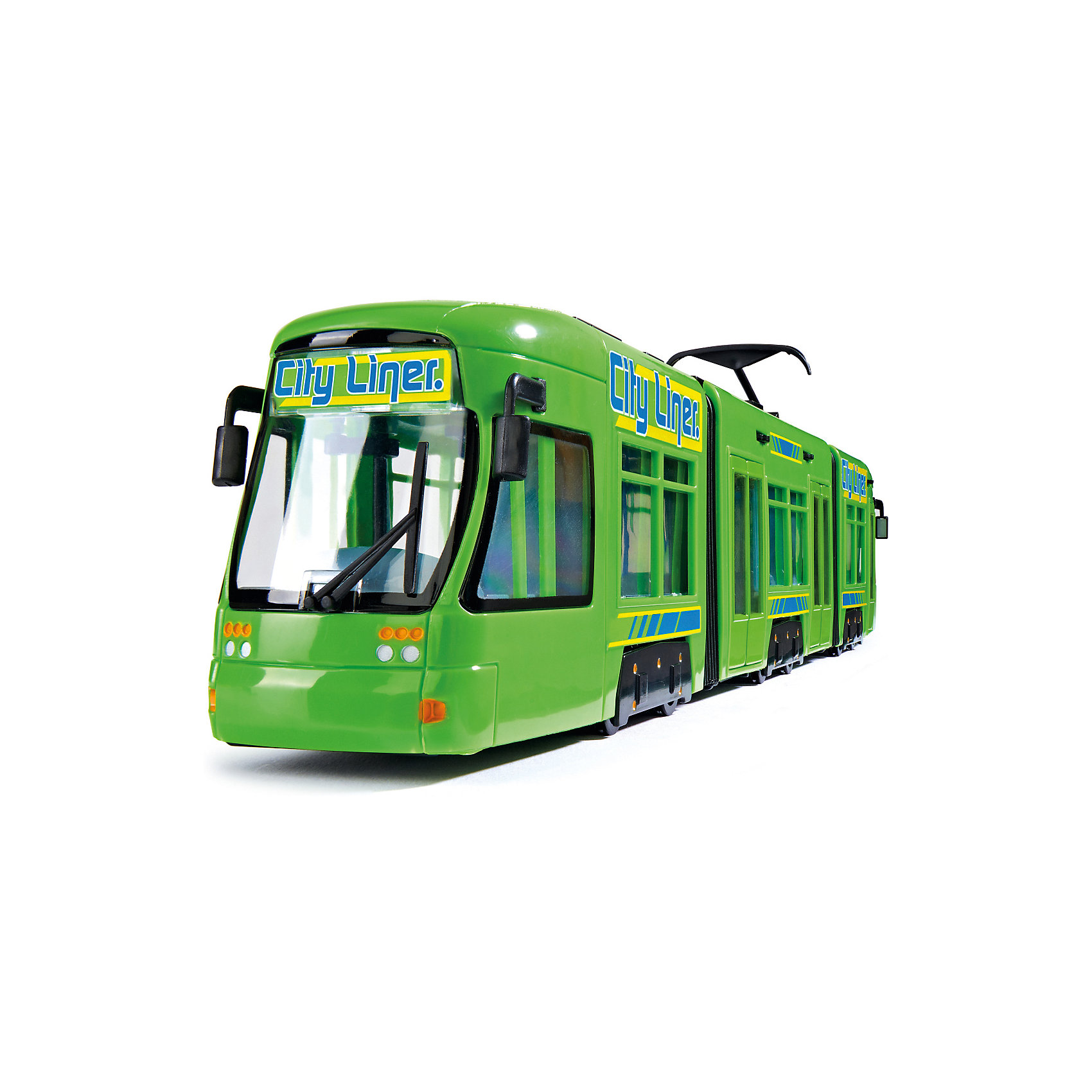 Городской трамвай зеленый, 46 см Dickie Toys 13005857