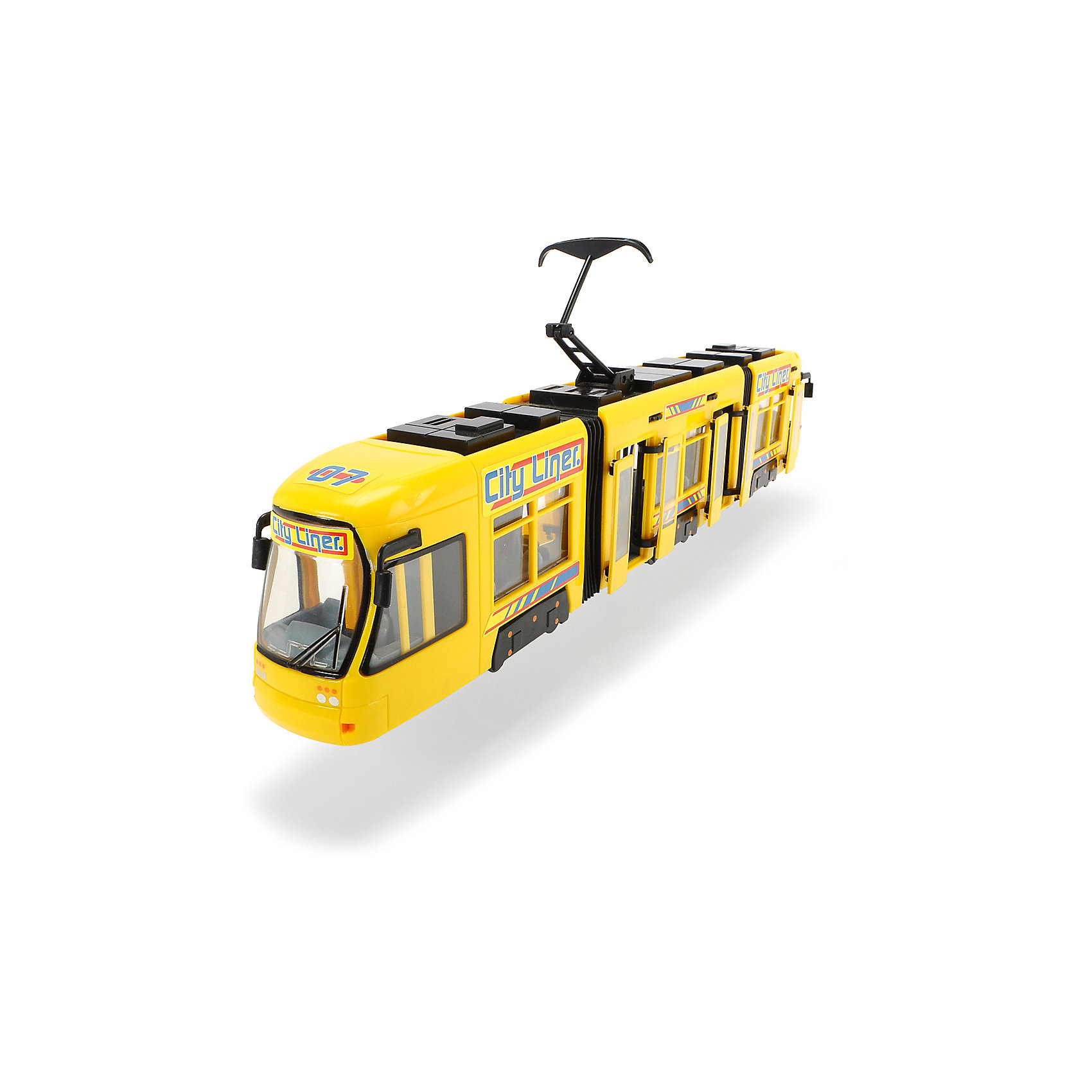 Городской трамвай желтый, 46 см Dickie Toys 13005859