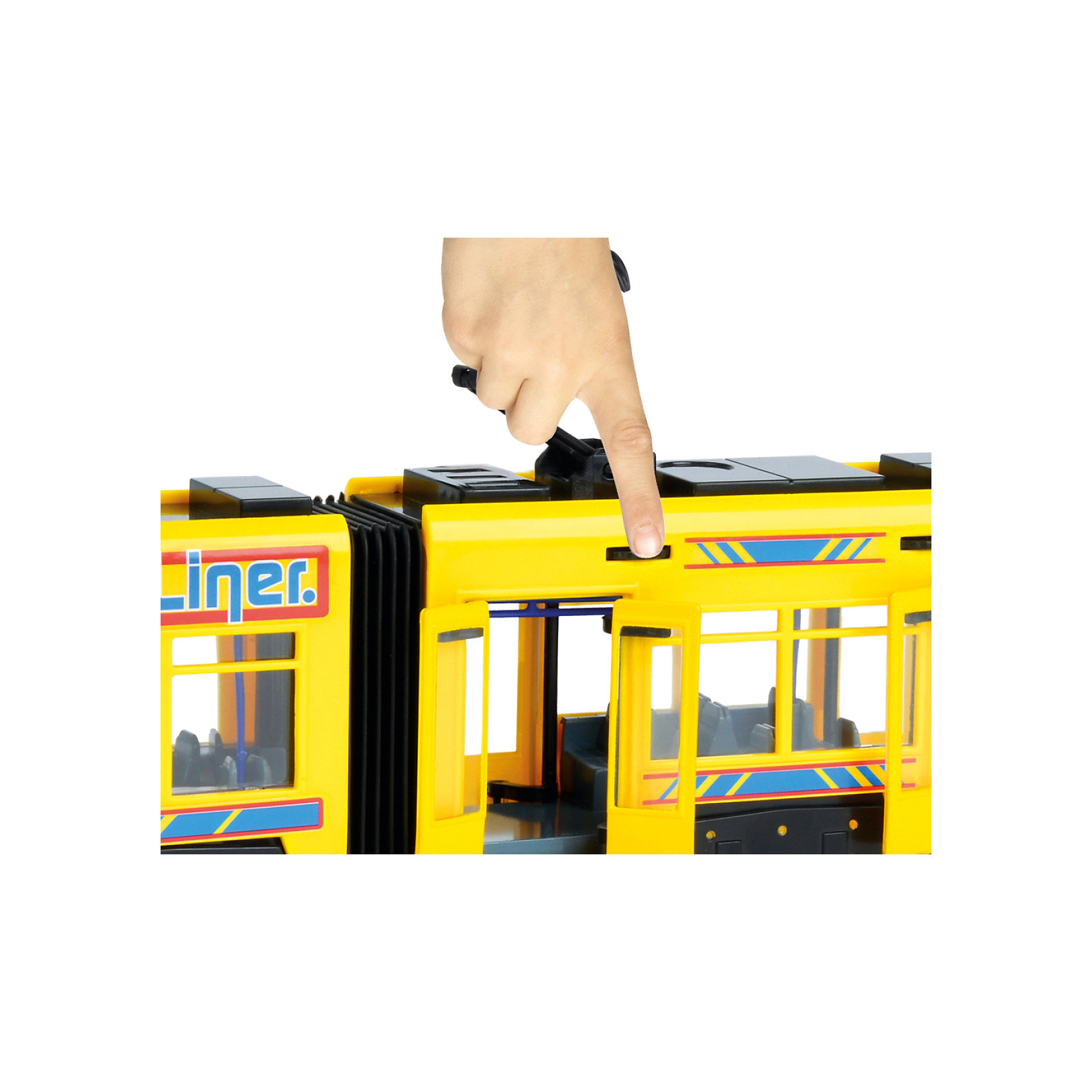 Городской трамвай желтый, 46 см Dickie Toys 13005859