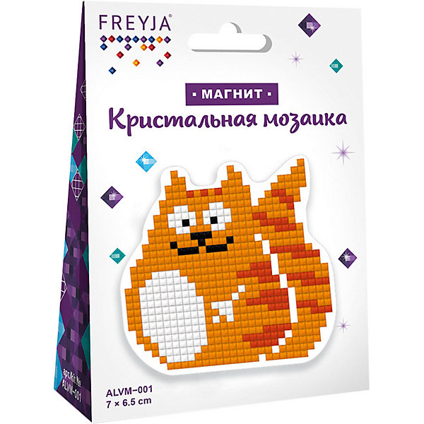 

Кристальная мозаика Фрея магнит "Котик"