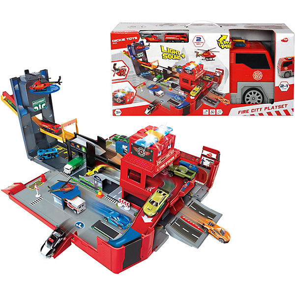 

Складная пожарная машина Dickie Toys свет, звук, 49 см