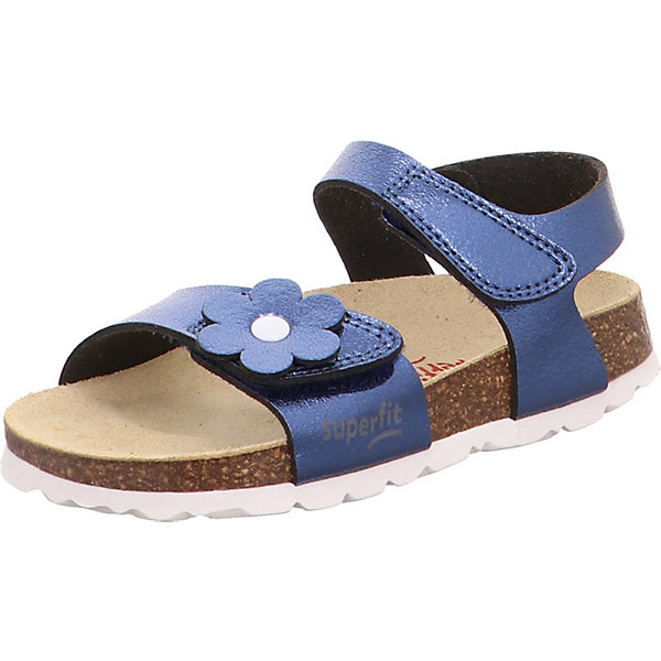 

Сандалии Superfit, Metallicblau, Сандалии Superfit