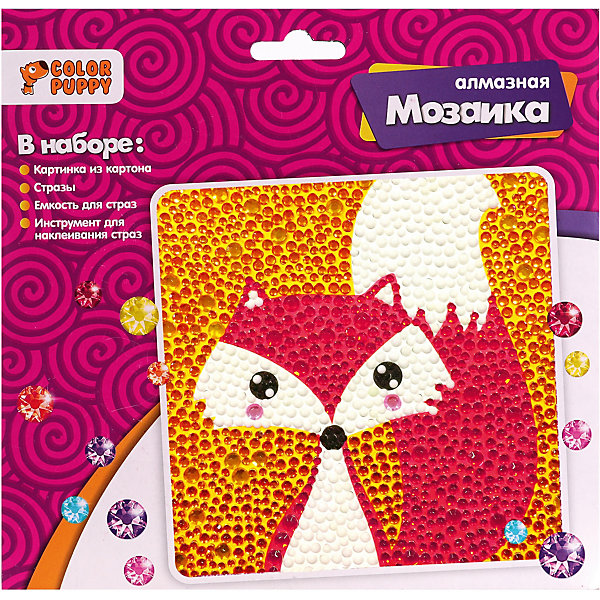 

Алмазная мозаика Color Puppy "Лиса, Разноцветный, Алмазная мозаика Color Puppy "Лиса"