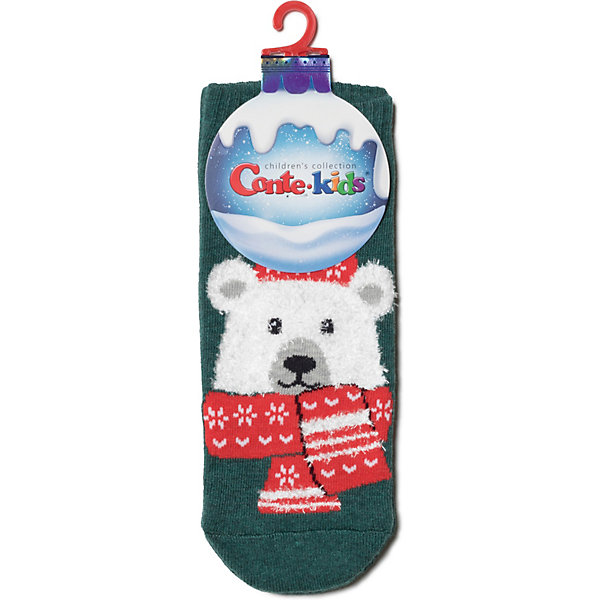 

Носки Conte-kids "Новогодние, Бирюзовый