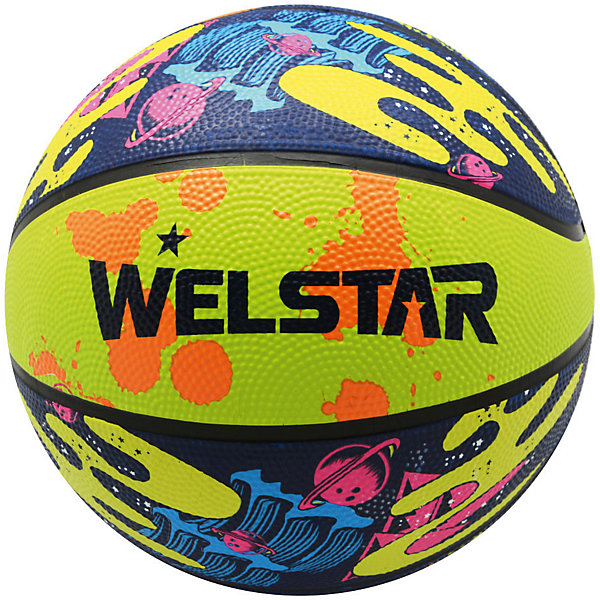 

Баскетбольный мяч WELSTAR BR2814D-5, Разноцветный, Баскетбольный мяч WELSTAR BR2814D-5
