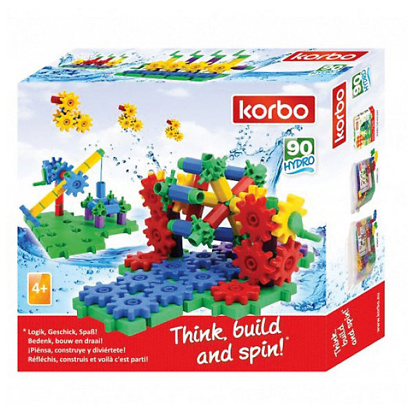 

Конструктор Korbo Hydro, 90 деталей