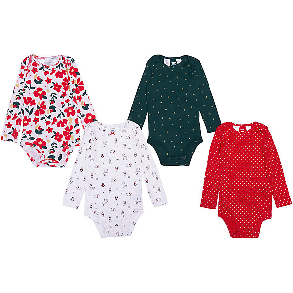 

Боди Carter`s, 4 шт, Mehrfarbig, Боди Carter`s, 4 шт