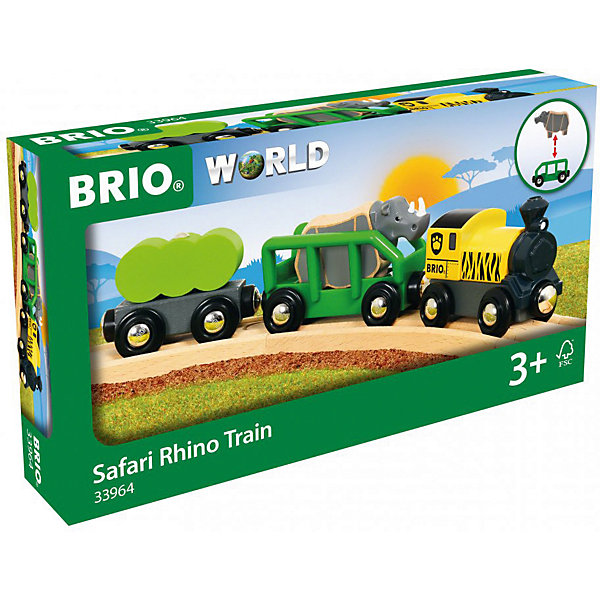 

Игровой набор Brio "Носорожье сафари, Игровой набор Brio "Носорожье сафари"
