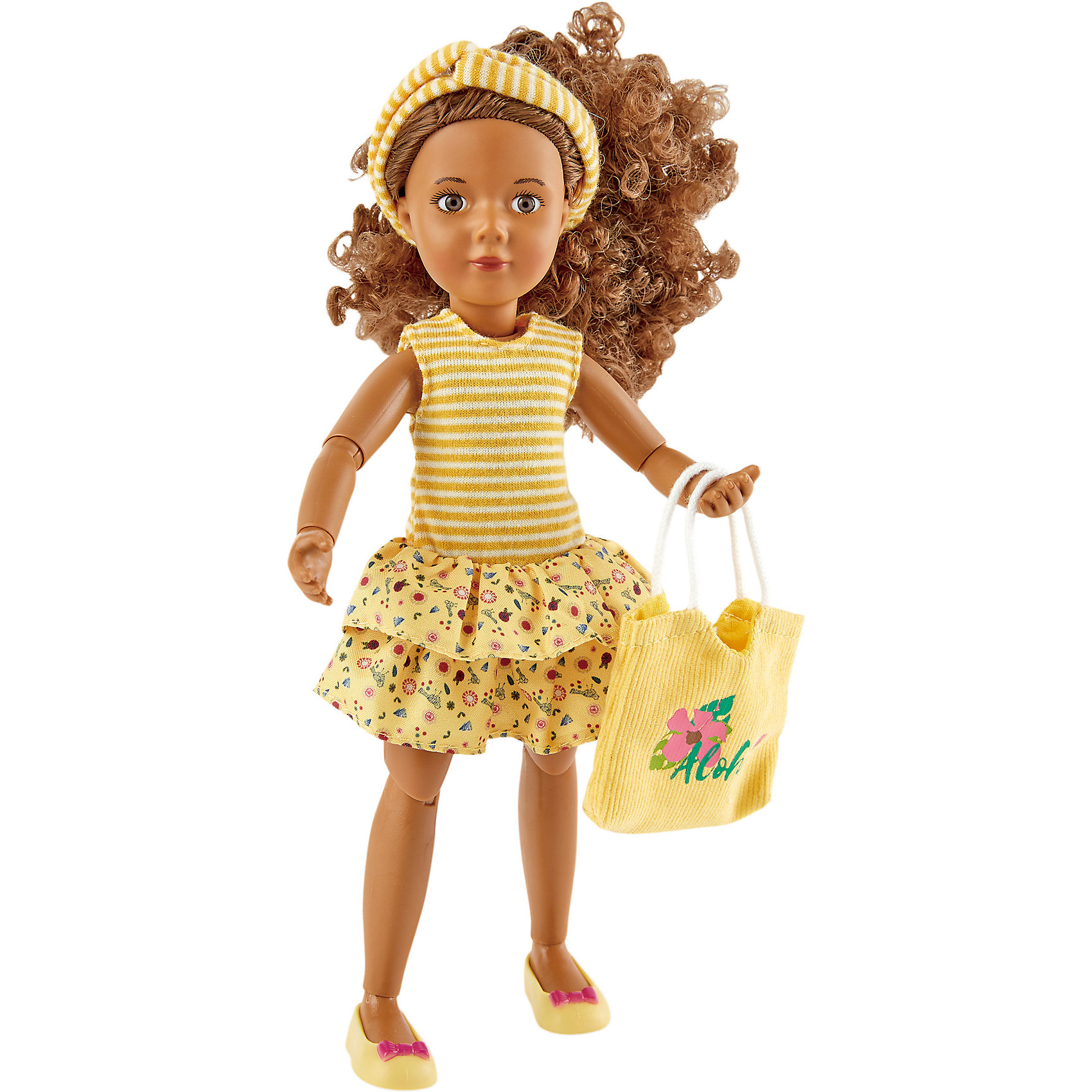 Кукла "Джой в летнем желтом наряде", 23 см Kruselings 13056505
