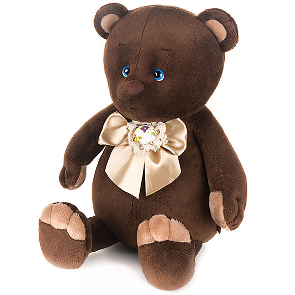 Мягкая игрушка Romantic Plush Club Романтичный медвежонок с бантиком 20 см MAXITOYS 13064453