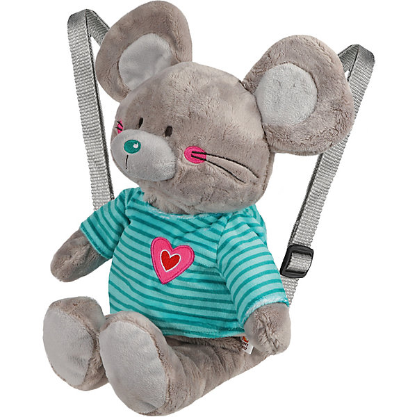 

Детский рюкзак Fluffy Family мышонок Мики, 30 см, Разноцветный