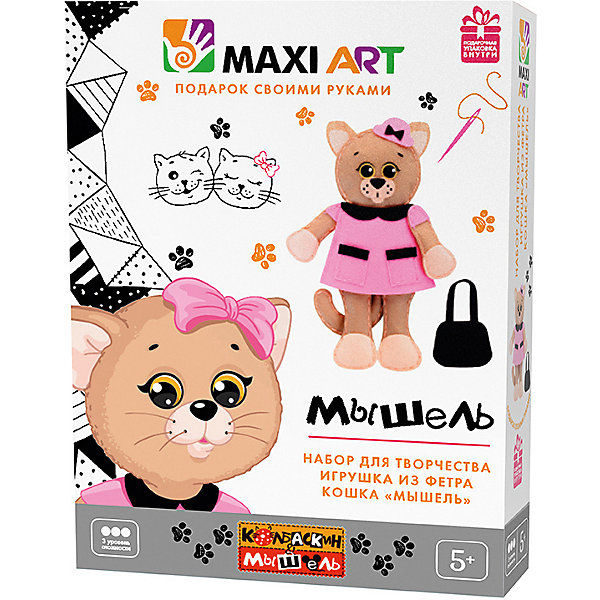 

Набор для творчества Maxi Art "Игрушка из фетра" Коша Мышель