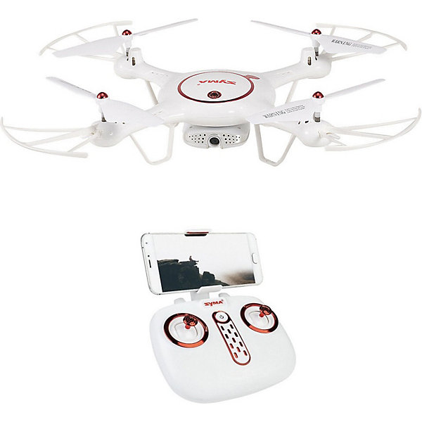Квадрокоптер с WiFi камерой X5UW-D, белый Syma 13079837