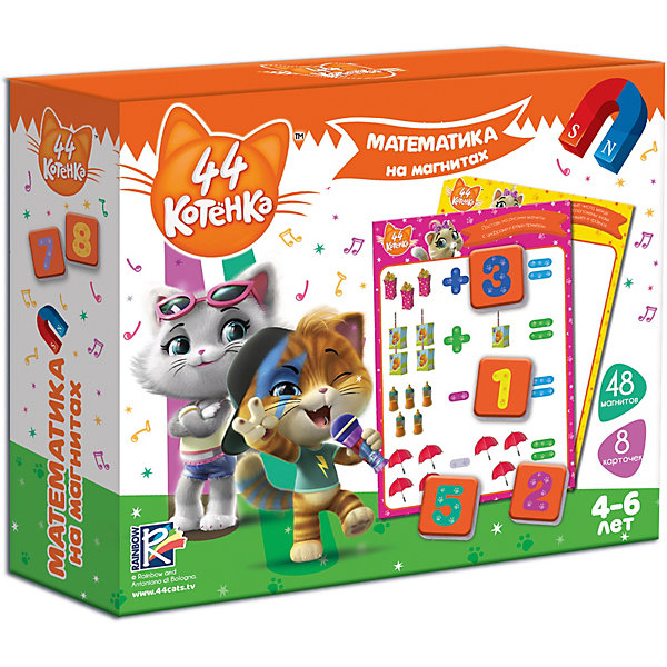 

Математика на магнитах Vladi Toys 44 Котенка