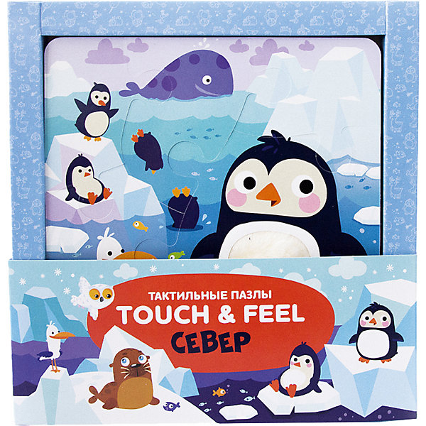 

Тактильные пазлы Malamalama Touch & feel. Север