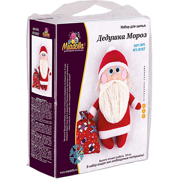

Набор для шитья игрушки Miadolla "Дедушка Мороз, Набор для шитья игрушки Miadolla "Дедушка Мороз"