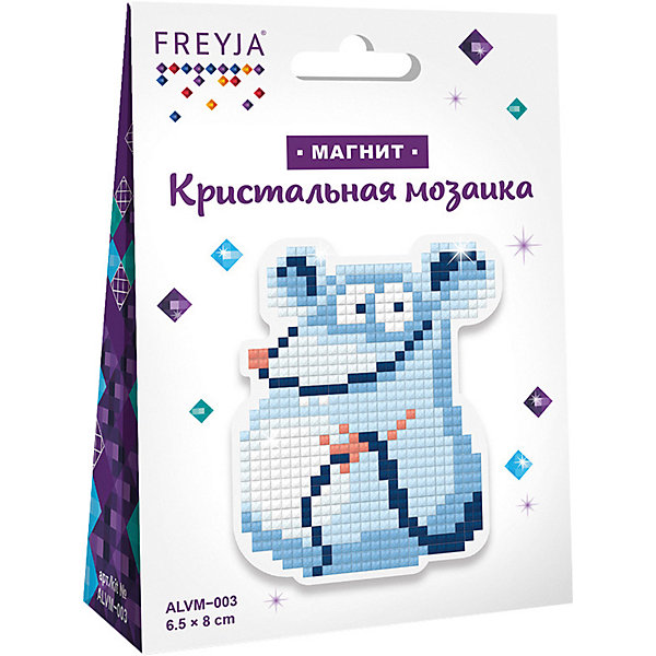 

Кристальная мозаика-магнит Фрея, Мышонок