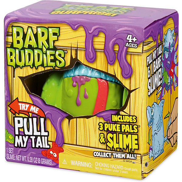 Игрушка MGA Crate Creatures Barf Buddies Монстр Гальп 13113346