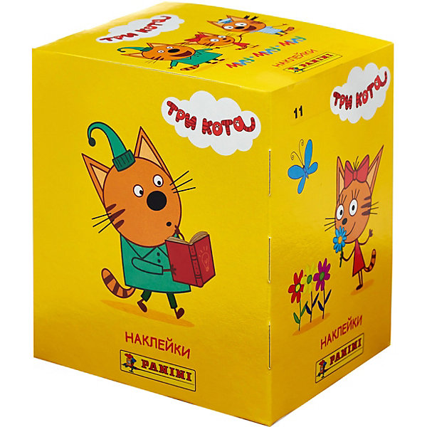 

Бокс с наклейками Panini Три кота, 250 наклеек, Разноцветный