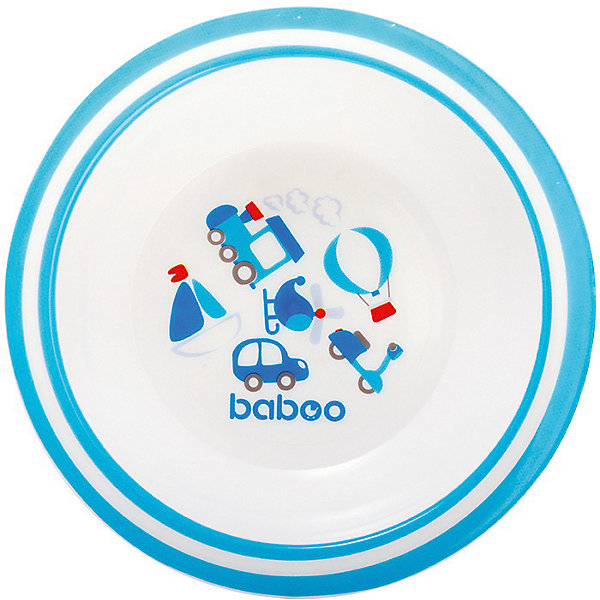 

Тарелка глубокая Baboo Transport