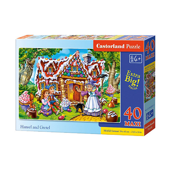 

Пазл Castorland Maxi "Пряничный домик", 40 деталей
