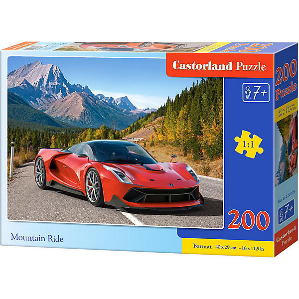 

Пазл Castorland Premium "Авто в горах", 200 деталей