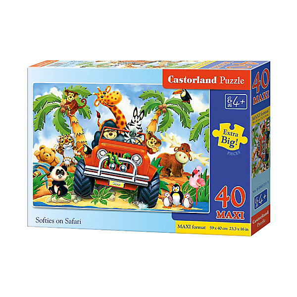

Пазл Castorland Maxi "Сафари", 40 деталей