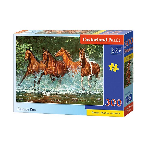 

Пазл Castorland "Лошади, бегущие по воде", 300 деталей