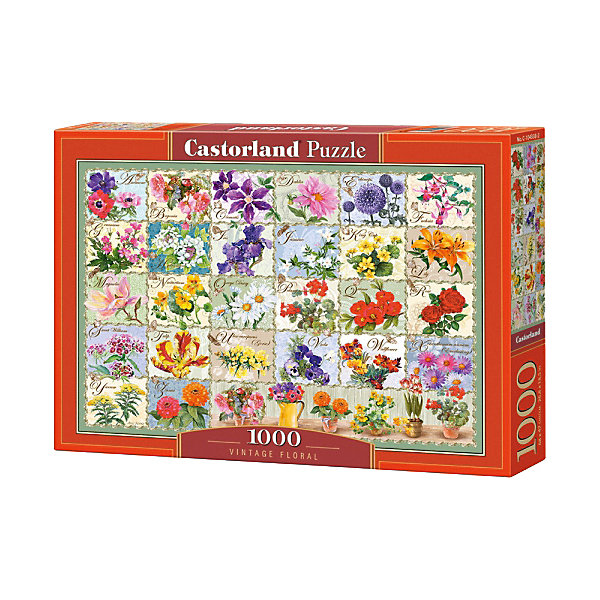 

Пазл Castorland "Цветы. Коллаж", 1000 деталей