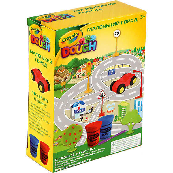 

Набор для лепки из теста Crayola "Маленький город, Набор для лепки из теста Crayola "Маленький город"