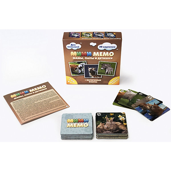 

Карточная игра Нескучные игры Ми-Ми-Мемо Домашние животные