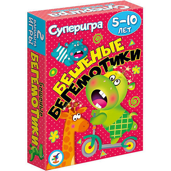

Карточная игра Дрофа-Медиа Бешеные бегемотики